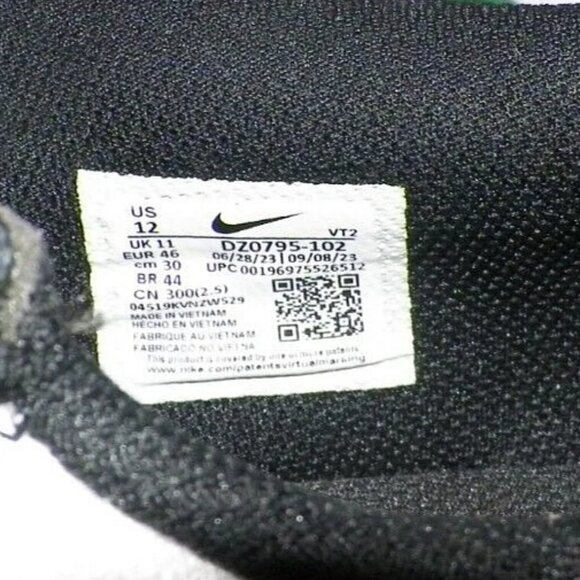 Men's 12 Nike Air Max Excee Shoes 2023 DZ0795-102 Malachite Green - Picture 9 of 10